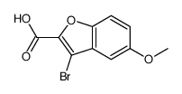 3-bromo-5-methoxybenzofuran-2-carboxylic acid CAS:333385-05-0 第1张