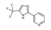 3-[5-(trifluoromethyl)-1H-imidazol-2-yl]pyridine