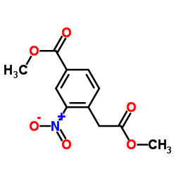 Methyl 4-(2-methoxy-2-oxoethyl)-3-nitrobenzoate Cas:334952-07-7 第1张