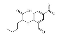 2-(2-Formyl-4-nitrophenoxy)hexanoic acid