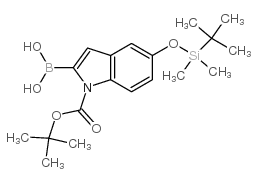 1-BOC-5-TBDMSO-indole-2-boronic acid CAS:335649-61-1 第1张