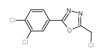 2-(Chloromethyl)-5-(3,4-dichlorophenyl)-1,3,4-oxadiazole