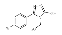 3-(4-bromophenyl)-4-ethyl-1H-1,2,4-triazole-5-thione CAS:337487-15-7 第1张