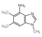 1H-Benzimidazol-4-amine,1,5,6-trimethyl CAS:338410-75-6 第1张