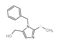 1-Benzyl-5-hydroxymethyl-2-methylthio-1H-imidazole