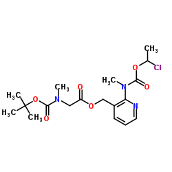 Glycine,N-[(1,1-diMethylethoxy)carbonyl]-N-Methyl-,[2-[[(1-chloroethoxy)carbonyl]MethylaMino]-3-pyridinyl]Methyl Ester CAS:338990-31-1 manufacturer price 第1张