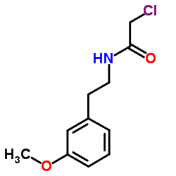 2-Chloro-N-[2-(3-methoxyphenyl)ethyl]acetamide CAS:34162-12-4 第1张