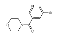 (5-bromopyridin-3-yl)-morpholin-4-ylmethanone CAS:342013-81-4 第1张