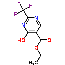 Ethyl 4-hydroxy-2-(trifluoromethyl)-5-pyrimidinecarboxylate CAS:343-67-9 第1张