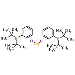 Dichlorobis(di-tert-butylphenylphosphine)palladium(II) Cas:34409-44-4 第1张