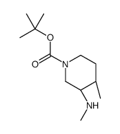 tert-butyl (3R,4R)-4-methyl-3-(methylamino)piperidine-1-carboxylate