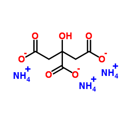 ammonium citrate tribasic Cas:3458-72-8 第1张