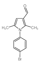 1-(4-bromophenyl)-2,5-dimethylpyrrole-3-carbaldehyde