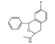 (1R,3R)-7-Fluoro-N-methyl-1-phenyl-3,4-dihydro-1H-isochromen-3-am ine