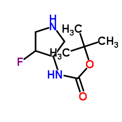 TERT-BUTYL(4-FLUORO-3-PYRROLIDINYL)CARBAMATE