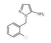 2-[(2-chlorophenyl)methyl]pyrazol-3-amine