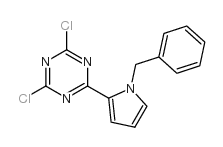 2-(1-benzylpyrrol-2-yl)-4,6-dichloro-1,3,5-triazine CAS:35252-49-4 第1张