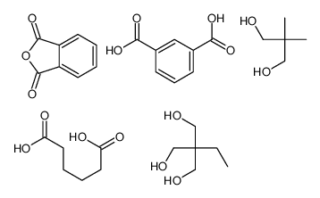 benzene-1,3-dicarboxylic acid,2-benzofuran-1,3-dione,2,2-dimethylpropane-1,3-diol,2-ethyl-2-(hydroxymethyl)propane-1,3-diol,hexanedioic acid