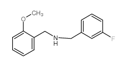 1-(3-fluorophenyl)-N-[(2-methoxyphenyl)methyl]methanamine