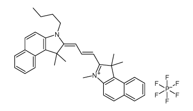 2-[(1E,3Z)-3-(3-Butyl-1,1-dimethyl-1,3-dihydro-2H-benzo[e]indol-2 -ylidene)-1-propen-1-yl]-1,1,3-trimethyl-1H-benzo[e]indolium hexa fluorophosphate