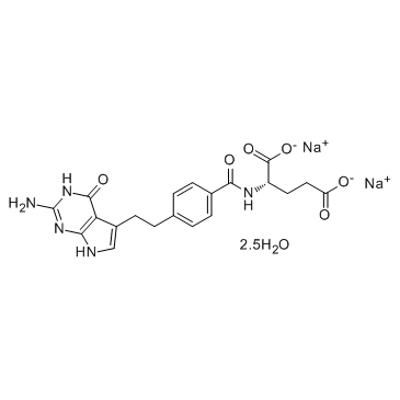 Pemetrexed Disodium Salt 2.5 Hydrate CAS:357166-30-4 manufacturer price 第1张