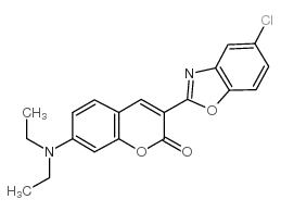 3-(5-chlorobenzoxazol-2-yl)-7-diethylaminocoumarin CAS:35773-43-4 第1张