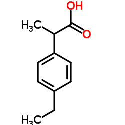 (2RS)-2-(4-Ethylphenyl)propanoic acid