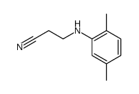 3-(2,5-dimethylanilino)propanenitrile