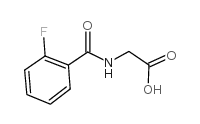 2-[(2-fluorobenzoyl)amino]acetic acid