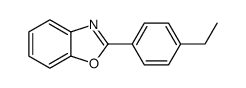 2-(4-Ethylphenyl)-1,3-benzoxazole CAS:37135-35-6 第1张