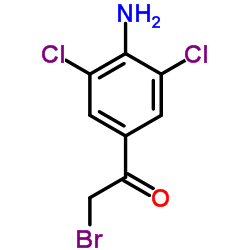 4-Amino-3,5-dichlorophenacylbromide CAS:37148-47-3 第1张