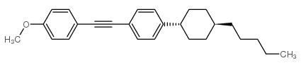 1-methoxy-4-[2-[4-(4-pentylcyclohexyl)phenyl]ethynyl]benzene CAS:372983-17-0 第1张