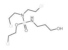 3-[[bis(2-chloroethyl)amino-(2-chloroethoxy)phosphoryl]amino]propan-1-ol