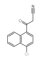 3-(4-chloronaphthalen-1-yl)-3-oxopropanenitrile