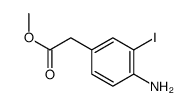 methyl 2-(4-amino-3-iodophenyl)acetate