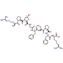 (Hyp3)-Bradykinin acetate salt