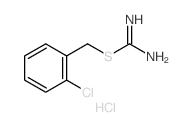 (2-chlorophenyl)methyl carbamimidothioate,hydrochloride