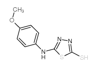 5-(4-methoxyanilino)-3H-1,3,4-thiadiazole-2-thione CAS:37844-24-9 第1张