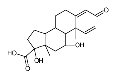 (8S,9S,10R,11S,13S,14S,17R)-11,17-dihydroxy-10,13-dimethyl-3-oxo-7,8,9,11,12,14,15,16-octahydro-6H-cyclopenta[a]phenanthrene-17-carboxylic acid