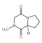 Pyrrolo[1,2-a]pyrazine-1,4-dione, hexahydro-2-methyl-, (S)- (9CI) CAS:38074-80-5 第1张