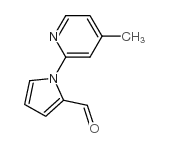 1-(4-methylpyridin-2-yl)pyrrole-2-carbaldehyde CAS:383136-14-9 第1张