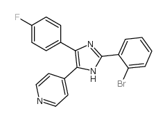 4-[2-(2-bromophenyl)-4-(4-fluorophenyl)-1H-imidazol-5-yl]pyridine