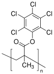 Poly(pentachlorophenyl methacrylate)