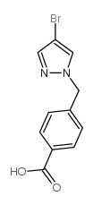 4-[(4-bromopyrazol-1-yl)methyl]benzoic acid