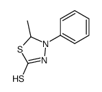 5-methyl-4-phenyl-1,3,4-thiadiazolidine-2-thione