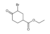 ethyl 3-bromo-4-oxocyclohexane-1-carboxylate