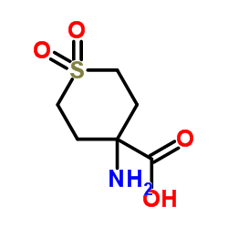 4-amino-1,1-dioxothiane-4-carboxylic acid