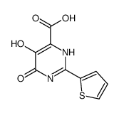 5-hydroxy-4-oxo-2-thiophen-2-yl-1H-pyrimidine-6-carboxylic acid CAS:391680-79-8 第1张