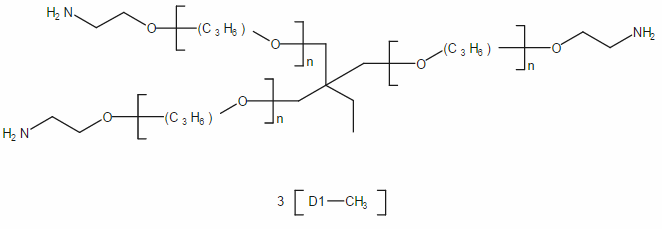 trimethylolpropane tris[poly(propylene glycol), amine terminated] ether