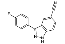 3-(4-Fluorophenyl)-1H-indazole-5-carbonitrile